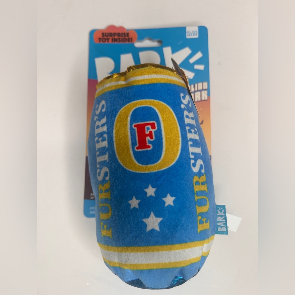 Bark Furster’s Drinkin’ Down Under  Dog Plush Toy - Picture 8 of 10